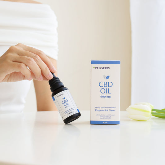 Using CBD to lower mental barriers during morning reflection.