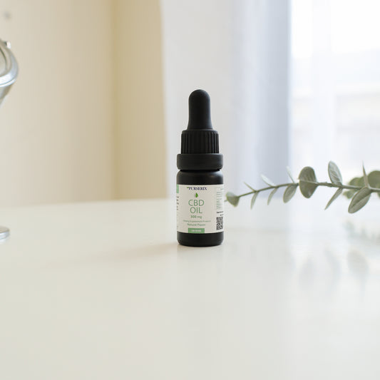 PurSerix™ CBD Oil 300mg – Natural Flavor (10ml)